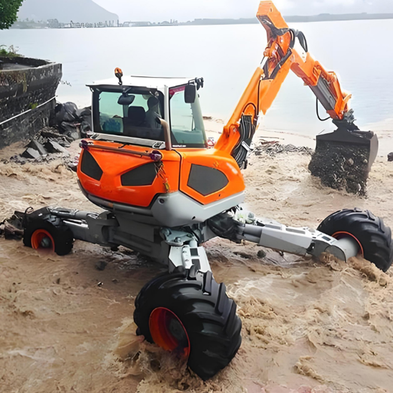 步履式搶險(xiǎn)救災(zāi)挖掘機(jī)(機(jī)器人)